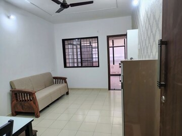 Bedroom in 3 BHK Apartment at Karan Gharonda, Wadgaon Sheri – for Rent