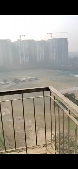 Balcony in 1 BHK Apartment at Amrapali Dream Valley, Tech Zone 4 Greater Noida – for Rent