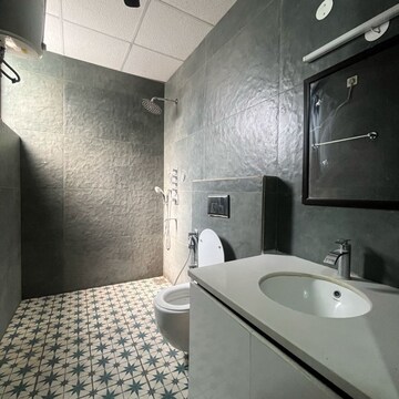 Bathroom in 4 BHK Villa at Aerocity – for Rent