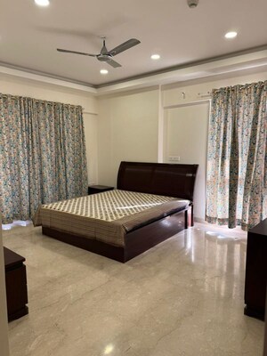 Living Room in 3.5 BHK Apartment at K Raheja Vistas Premiere, Mohammadwadi – for Rent