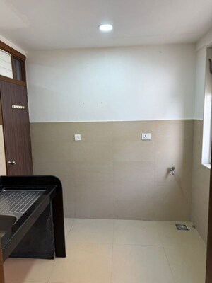 Kitchen in 3.5 BHK Apartment at K Raheja Vistas Premiere, Mohammadwadi – for Rent