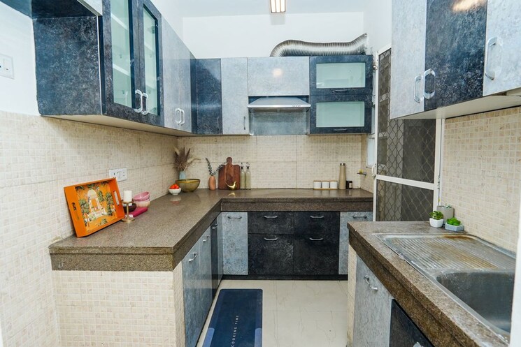Kitchen, aba-cherry-county 3 Bedroom 1206 Sq.Ft. Apartment In Tech Zone 4 Greater Noida Greater Noida 9848676