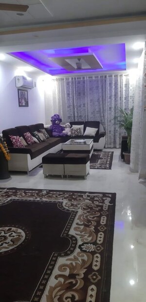 Living Room in 3 BHK Builder Floor at Spring Field Colony – for Rent