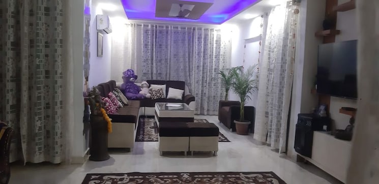 Living Room, spring field colony 3 Bedroom 1800 Sq.Ft. Builder Floor In Spring Field Colony Faridabad 9848736