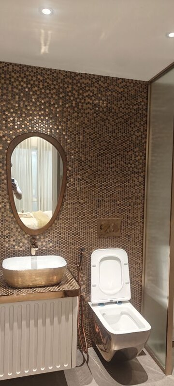 Bathroom in 3 BHK Apartment at Prabhakar Esquina Private Residence, Oshiwara – for Sale