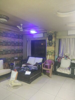 Living Room in 2 BHK Apartment at Sai Prasad Apartments Nerul, Nerul – for Rent