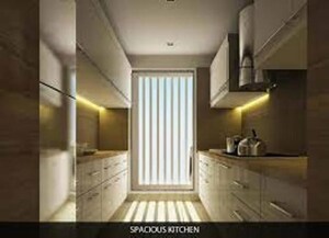 Living Room in 1 BHK Apartment at Veena Serenity, Chembur – for Rent