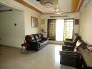 Living Room in 1 BHK Apartment at Veena Serenity, Chembur – for Rent