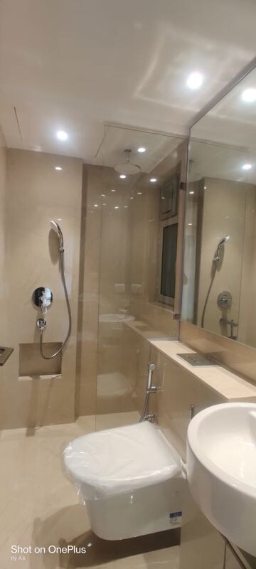 Bathroom in 1 BHK Apartment at Hiranandani Regent Hill, Powai – for Rent