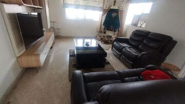 Living Room in 4 BHK Apartment at Emaar The Palm Drive-Palm Studios, Sector 66 – for Rent