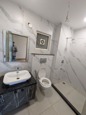 Bathroom in 3 BHK Builder Floor at Sector 57 – for Rent