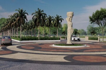  Plot – Garden View at Super Corridor - for Sale