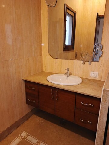 Attached Bathroom in 3 BHK Builder Floor at Greater Kailash ii – for Rent