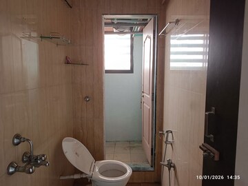 Bathroom in 2 BHK Apartment at Seawoods – for Rent