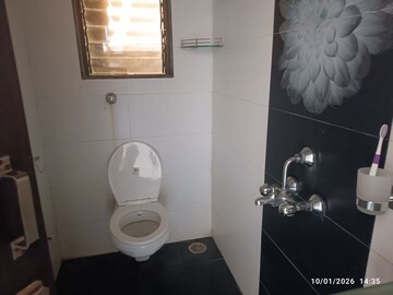 Bathroom in 2 BHK Apartment at Seawoods – for Rent