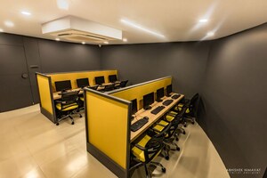 Team Area in  Office Space at Shivalik Shilp, Sanidhya – for Rent