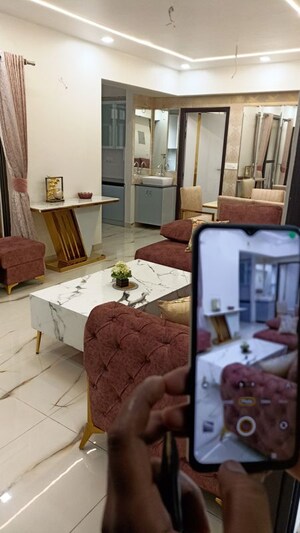 Living Room in 2 BHK Apartment at SVP Gulmohur Garden Phase 2, Raj Nagar Extension – for Rent