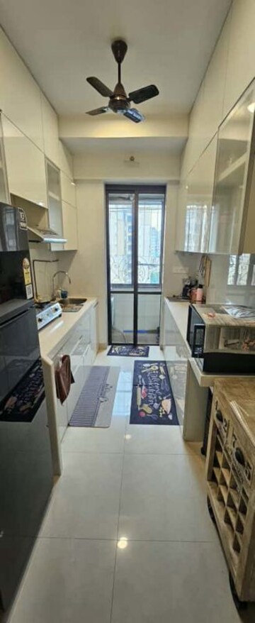 Kitchen in 2 BHK Apartment at Lake Florence, Powai – for Rent