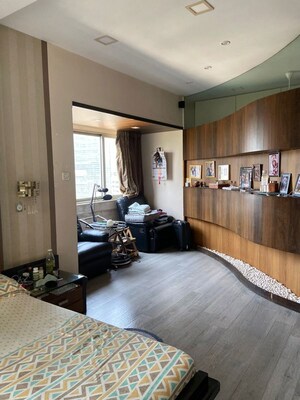 Living Room in 5 BHK Apartment at Lodha Grandeur, Prabhadevi – for Sale