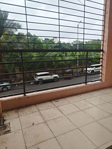 Balcony in 2 BHK Apartment at Oracle Sapphire CHS, Nerul – for Rent