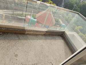 Balcony in 3 BHK Apartment at Bhagwati Eminence, Nerul – for Rent