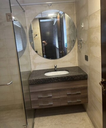 Bathroom in 4 BHK Apartment at Abw La Lagune, Sector 54 – for Rent