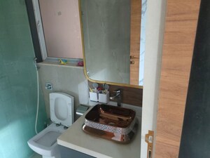 Bathroom in 3 BHK Apartment at Sabari Palm View, Chembur – for Sale