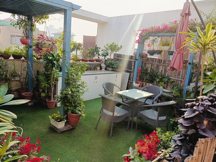 Terrace, adani-samsara 4 Bedroom 3160 Sq.Ft. Apartment In Sector 60 Gurgaon 9849834