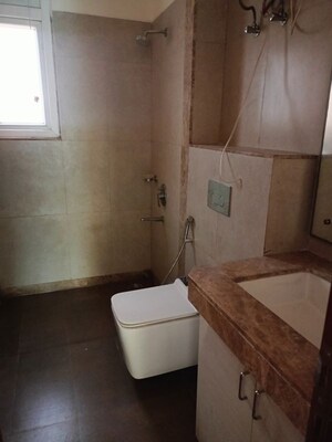 Bathroom in 4 BHK Apartment at Adani Samsara, Sector 60 – for Rent