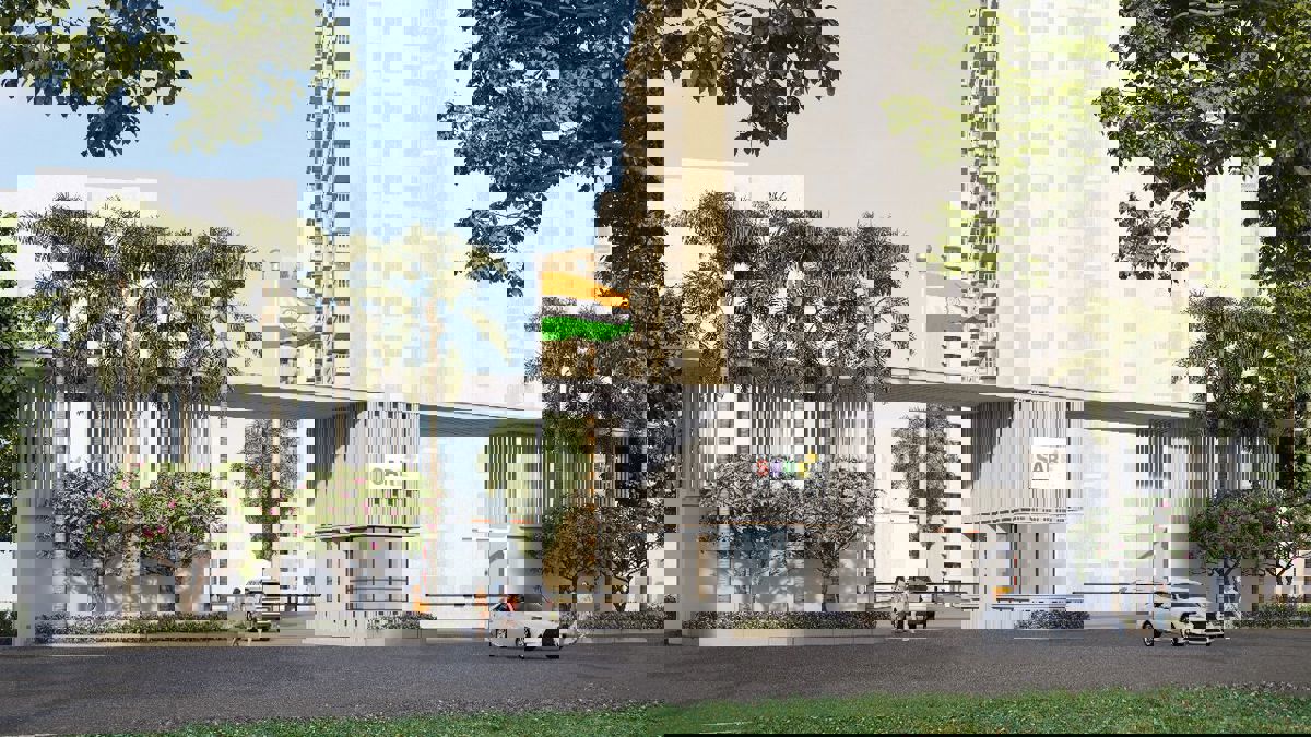 3 BHK 1183 Sq.Ft. Apartment in Sare Crescent Parc