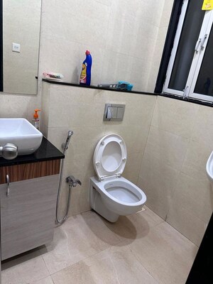 Bathroom in  Office Space at Turbhe – for Rent