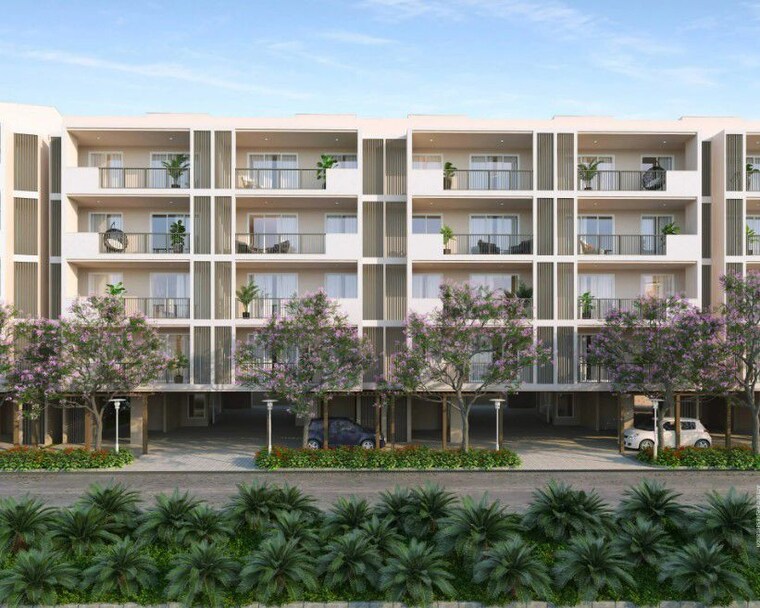 Exterior View, dlf-gardencity-enclave 3 Bedroom 1200 Sq.Ft. Apartment In Sector 93 Gurgaon 9848834