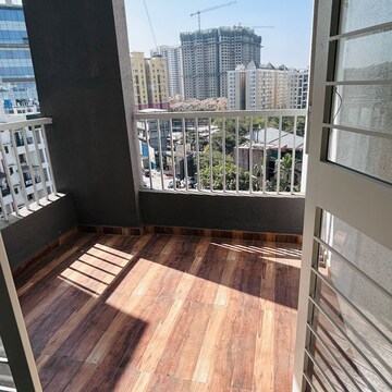 Balcony in 3 BHK Apartment at Mohannagar CHS, Veerabhadra Nagar – for Sale