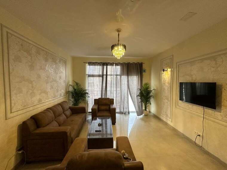 Living Room, levana-celebrity-meadows 3 Bedroom 1981 Sq.Ft. Apartment In Bagiamau Lucknow 9850204