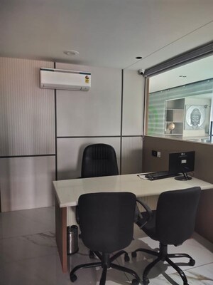 Team Area in  Office Space at Shilp Corporate Park, Bodakdev – for Rent