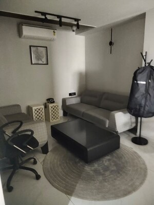 Living Room in  Office Space at Shilp Corporate Park, Bodakdev – for Rent