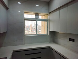 Kitchen in 3 BHK Apartment at Rustomjee Seasons, Bandra East – for Rent