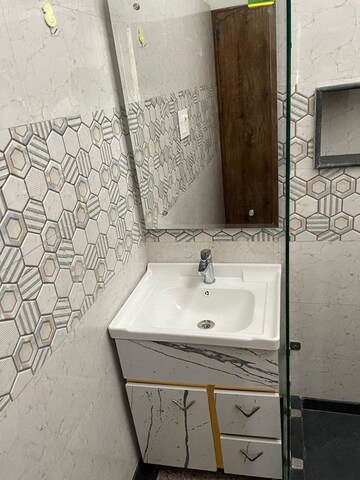 Bathroom in 1 RK Independent House at Sector 4 – for Rent