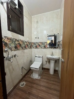 Kitchen in 3 BHK Builder Floor at Shakti Khand iv – for Sale