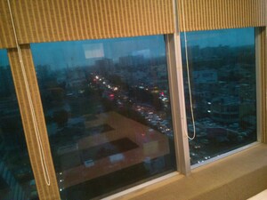 Swimming Pool in  Office Space at Venus Atlantis, Prahlad Nagar – for Rent