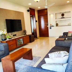 Living Room in 2 BHK Apartment at Mandar Apartments, Versova – for Rent