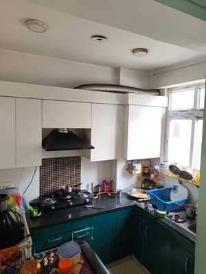 Kitchen in 2 BHK Apartment at Nirala Estate, Tech Zone 4 Greater Noida – for Rent