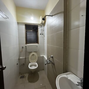 Bathroom in 2 BHK Apartment at Runwal Garden City, Balkum Pada – for Rent