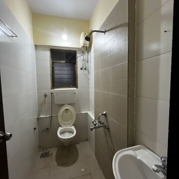 Bathroom in 2 BHK Apartment at Runwal Garden City, Balkum Pada – for Rent