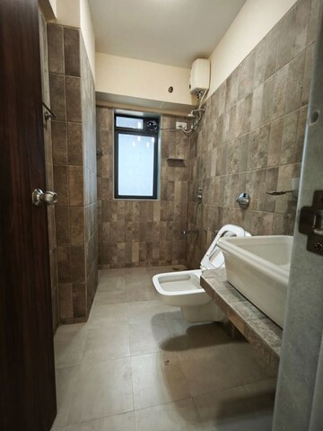 Bathroom in 3 BHK Apartment at BDL Hresa, Chembur – for Rent