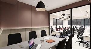 Team Area in  Office Space at Savaliya Krish Cubical, Thaltej – for Rent