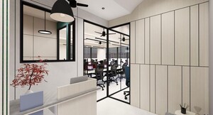 Team Area in  Office Space at Savaliya Krish Cubical, Thaltej – for Rent