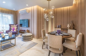 Living Room in 4 BHK Apartment at Raheja Odyssey, Kandivali East – for Sale