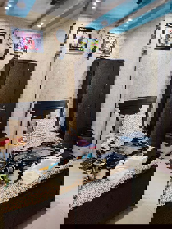 Master Bedroom in 1.5 BHK Apartment at Vip Road – for Sale