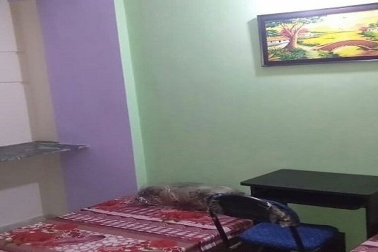Bedroom, sector 62 1 Bedroom 505 Sq.Ft. Builder Floor In Sector 62 Noida 9851378